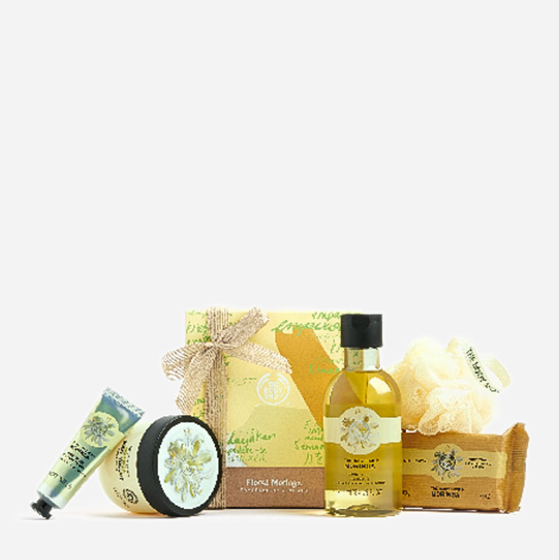 The Body Shop Floral Moringa Pampering Essentials