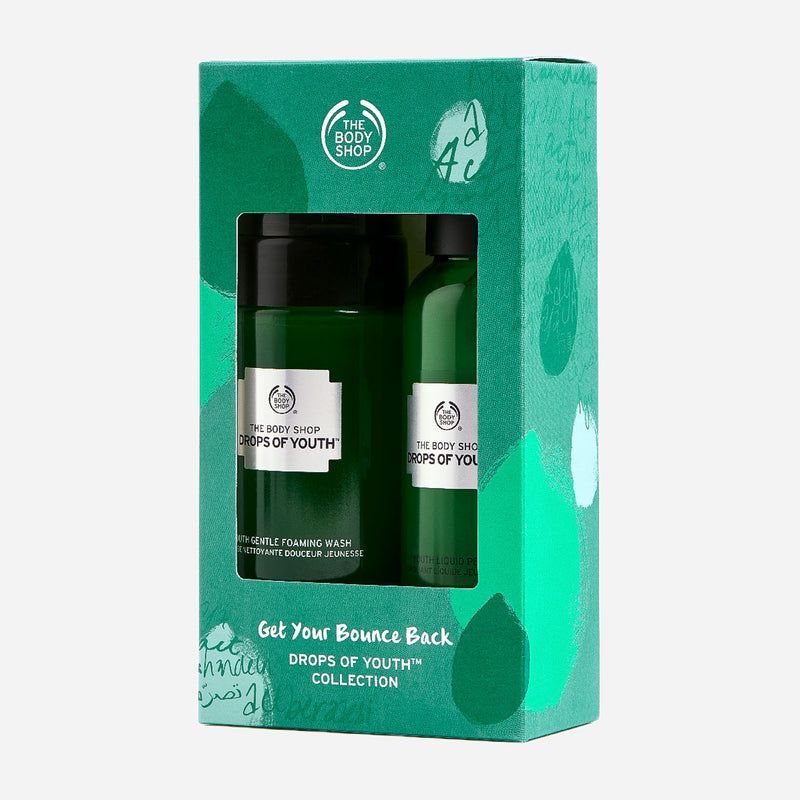 The Body Shop Get Your Bounce Back Drops of Youth Collection