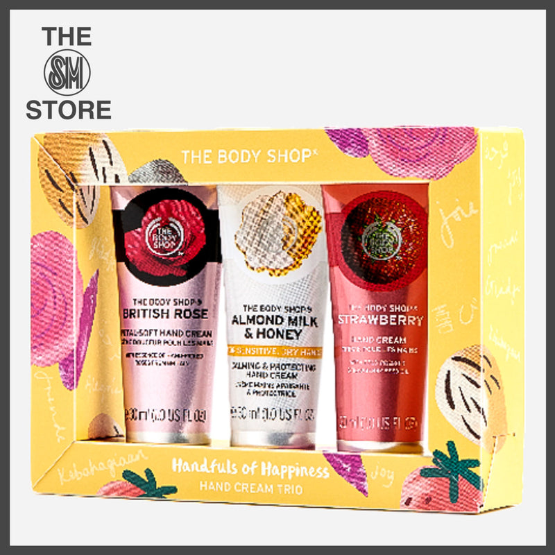 The Body Shop Handfuls of Happiness Hand Cream Trio