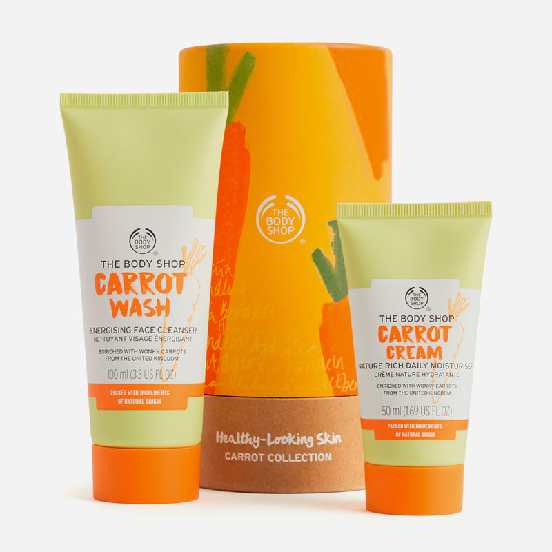 The Body Shop Healthy-Looking Skin Carrot Collection