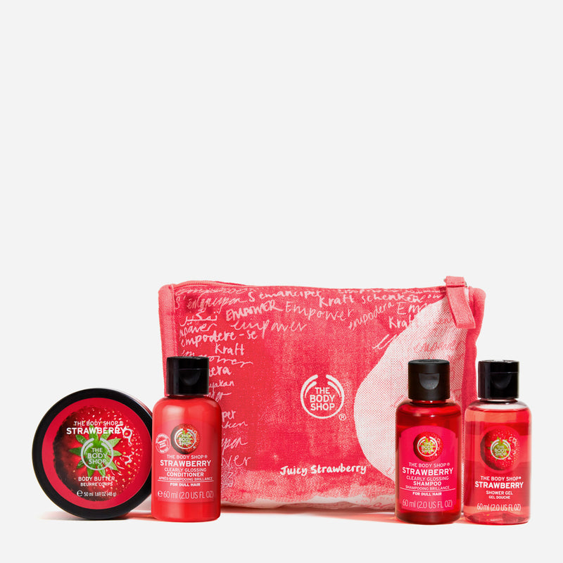 The Body Shop Juicy Strawberry Delights Bag