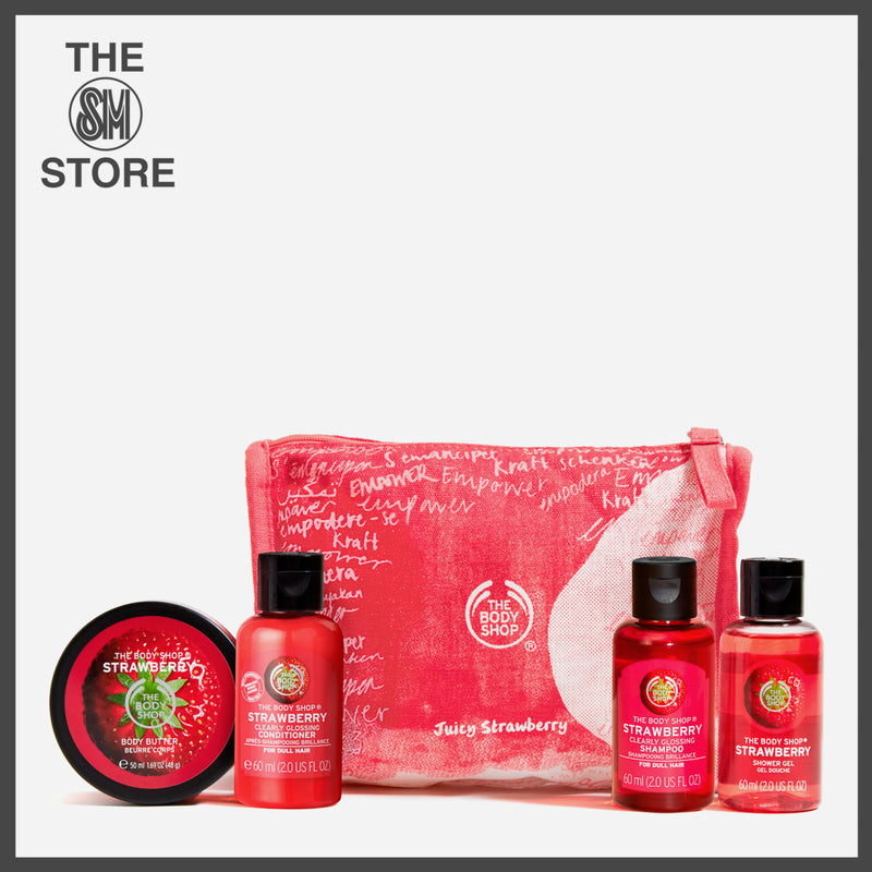 The Body Shop Juicy Strawberry Delights Bag