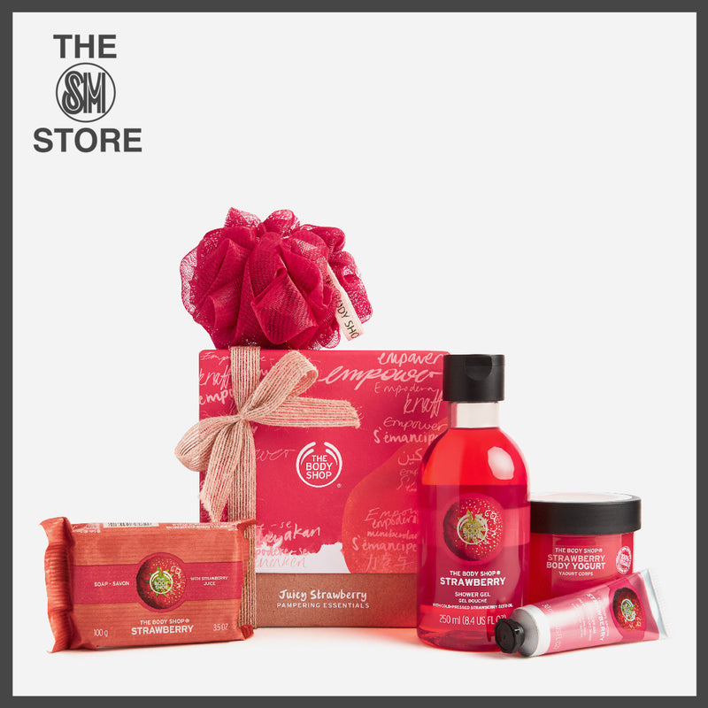 The Body Shop Juicy Strawberry Pampering Essentials