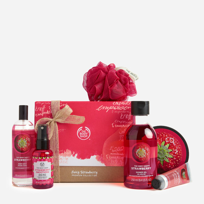 The Body Shop Juicy Strawberry Premium Collection