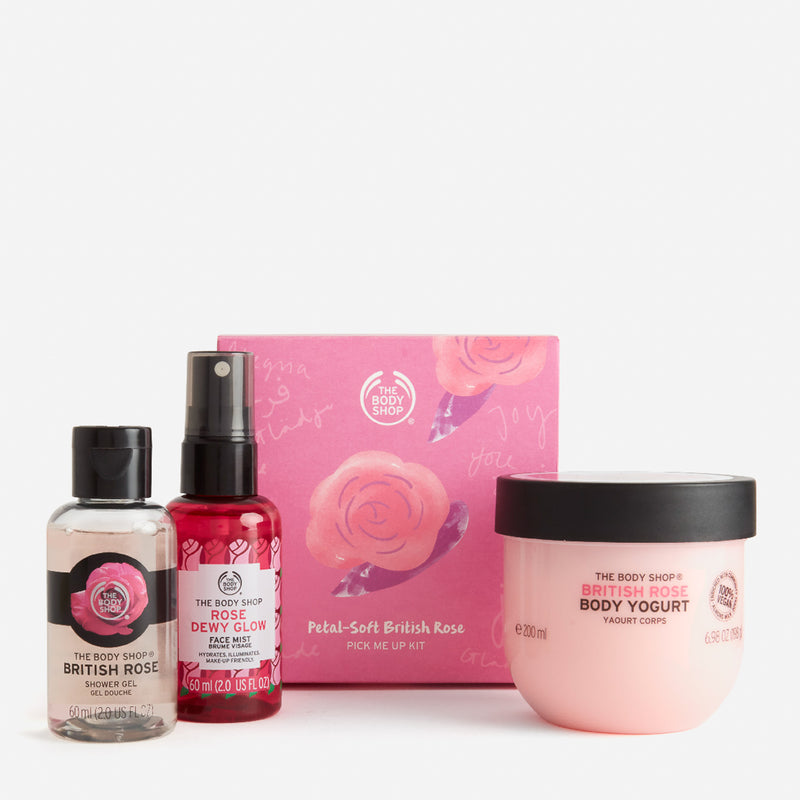 The Body Shop Petal-Soft British Rose Pick Me Up