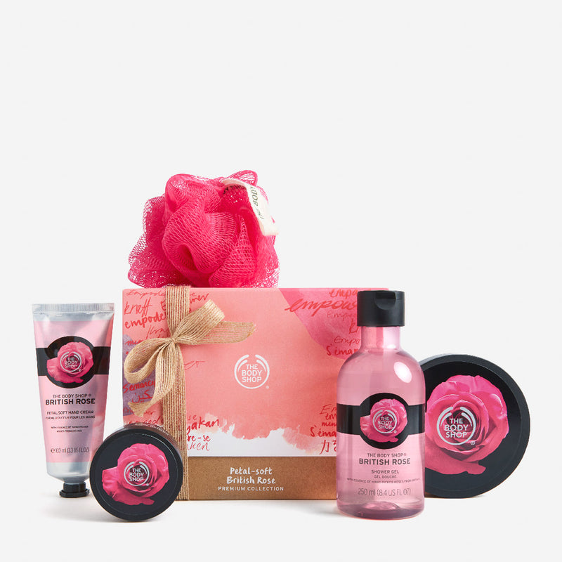 The Body Shop Petal-Soft British Rose Premium Collection