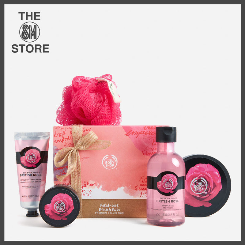 The Body Shop Petal-Soft British Rose Premium Collection