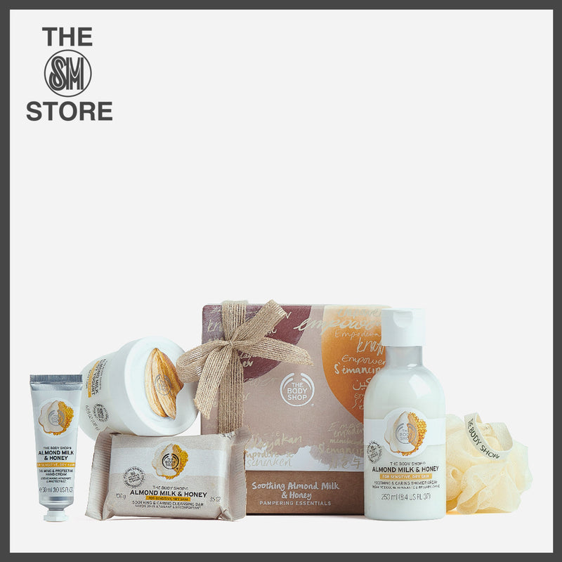 The Body Shop Soothing Almond Milk & Honey Pampering Essentials