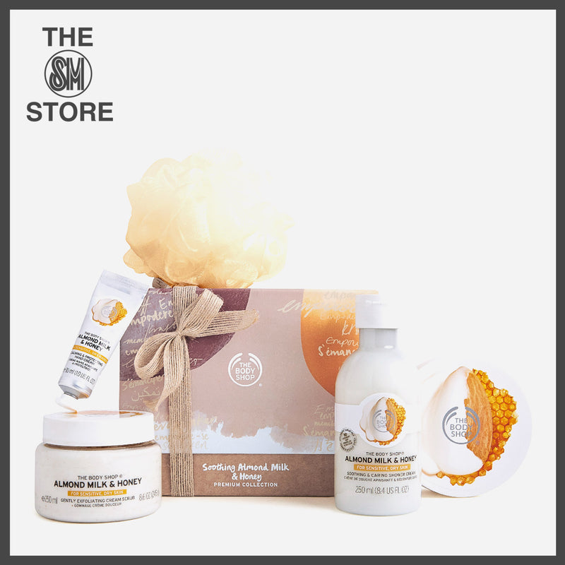 The Body Shop Soothing Almond Milk & Honey Premium Collection