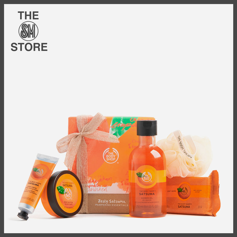 The Body Shop Zesty Satsuma Pampering Essentials