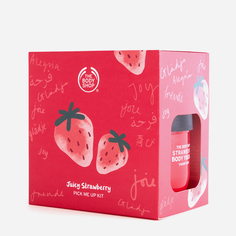 The Body Shop Juicy Strawberry Pick Me Up Kit