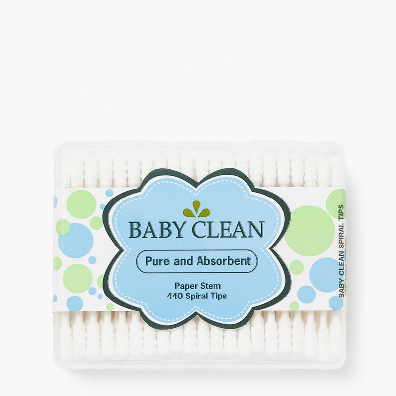 Baby Clean Spiral Tips Cotton Buds (440 stems)