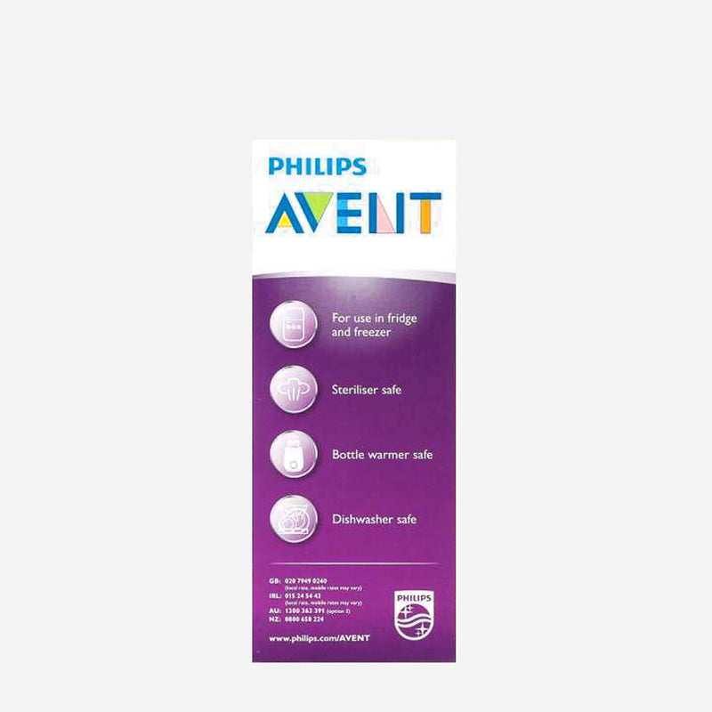 Avent 10-Piece Breast Milk Storage Cups Set 180ml