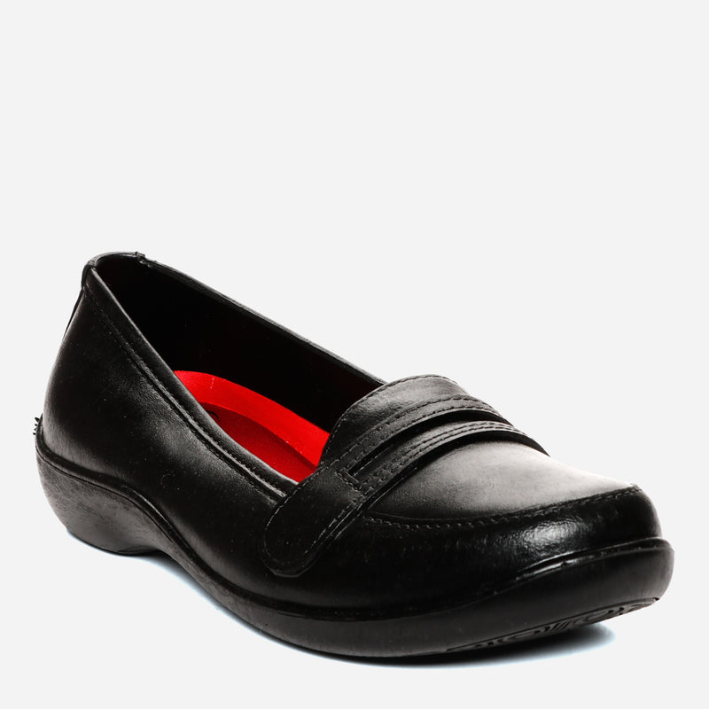 HILLARYWOR/BLACK/10/NODIM WORLD BALANCE EASY SOFT HILLARY FLATS