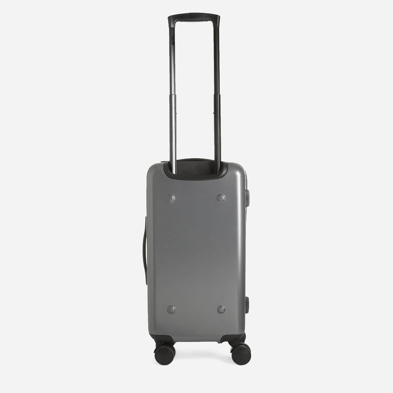 Travel Basic Faxon 20-Inch Hard Case Luggage in Gray