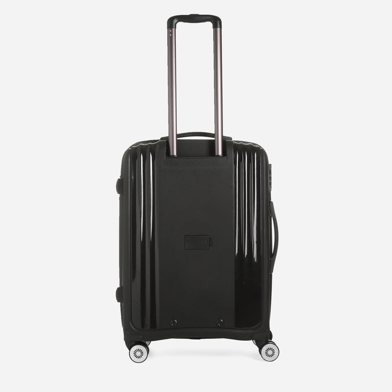 Travel Basic Flint 24-Inch Hard Case Luggage in Black