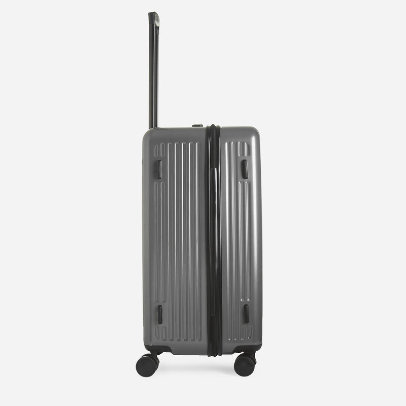 Travel Basic Faxon 24-Inch Hard Case Luggage in Gray