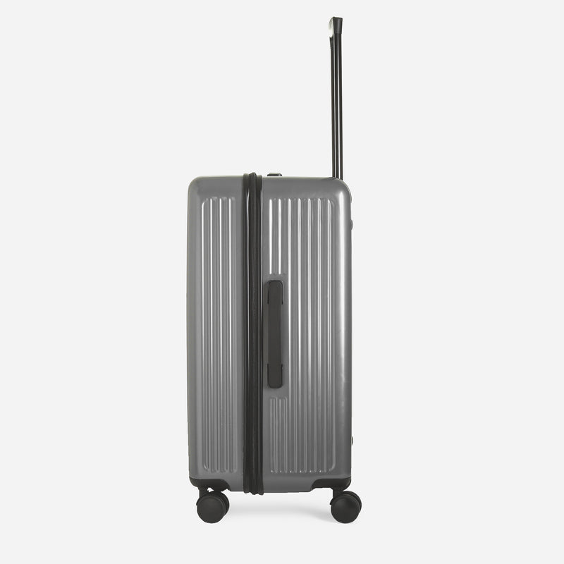 Travel Basic Faxon 24-Inch Hard Case Luggage in Gray