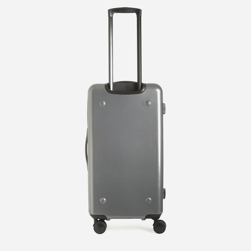 Travel Basic Faxon 24-Inch Hard Case Luggage in Gray