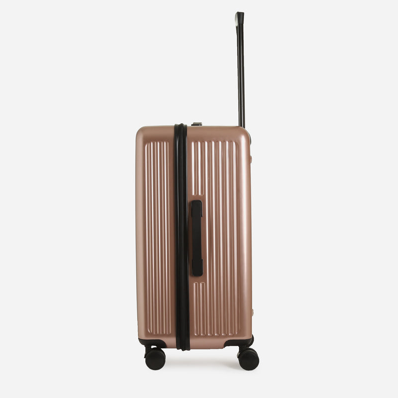 Travel Basic Faxon 24-Inch Hard Case Luggage in Rose Gold