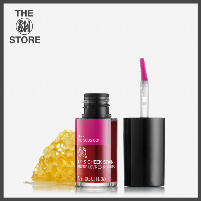 The Body Shop Lip and Cheek Stain Pink Hibiscus 001 7.2 mL