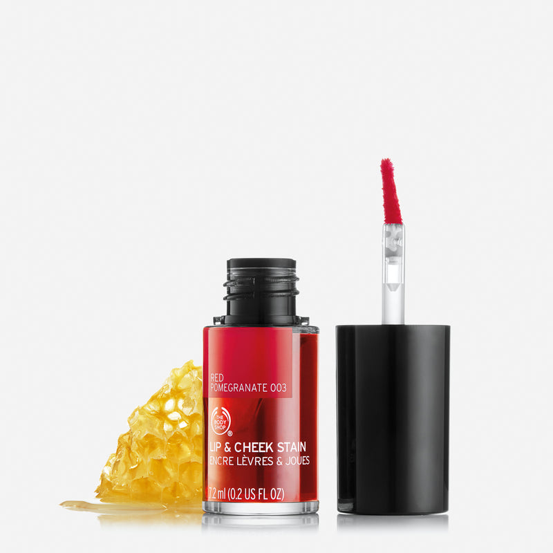 The Body Shop Lip and Cheek Stain Red Pomegranate 003 7.2mL