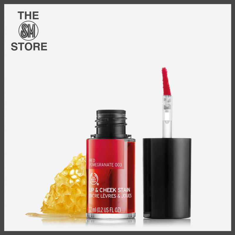 The Body Shop Lip and Cheek Stain Red Pomegranate 003 7.2mL