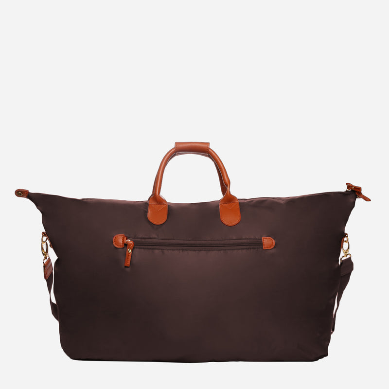 Travel Basic Drew Duffel Bag in Brown