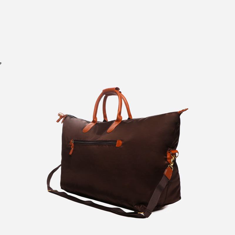 Travel Basic Drew Duffel Bag in Brown