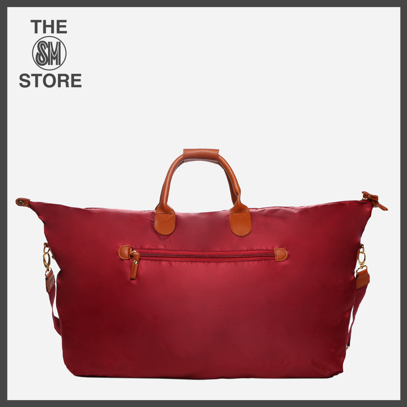 Travel Basic Drew Duffel Bag in Maroon