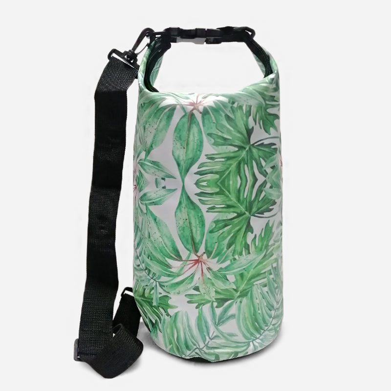 Travel Basic Waterproof Leaf Print Dry Bag