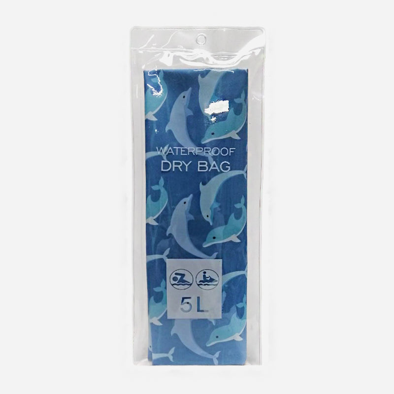 Travel Basic Waterproof Dolphin Print Dry Bag