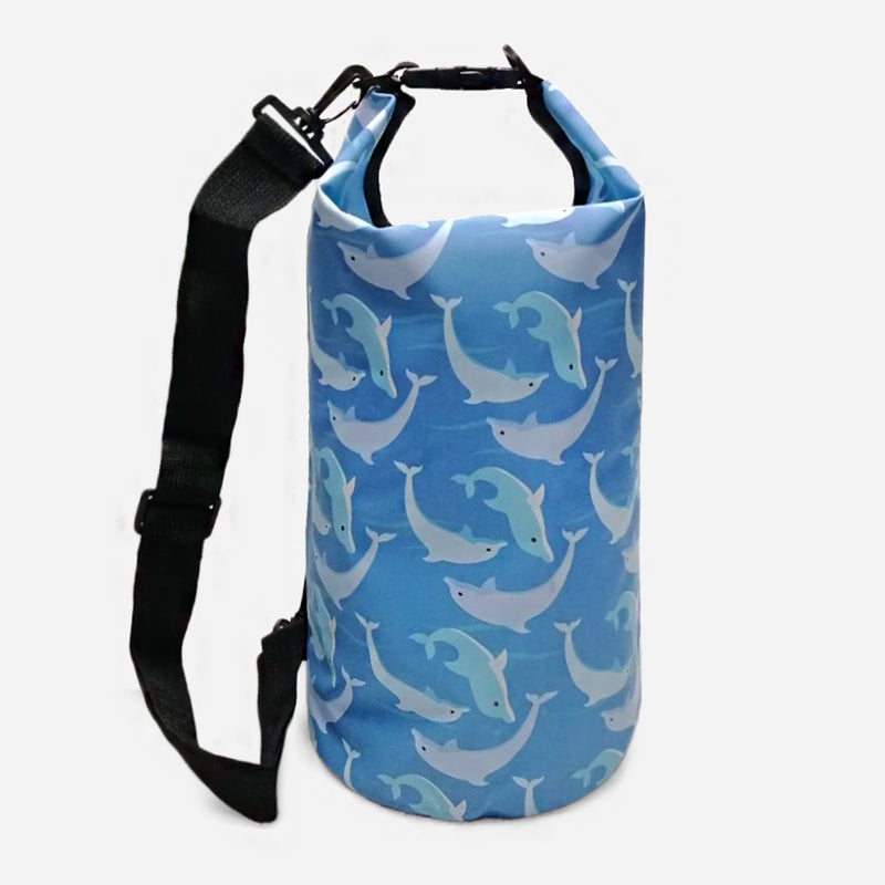 Travel Basic Waterproof Dolphin Print Dry Bag