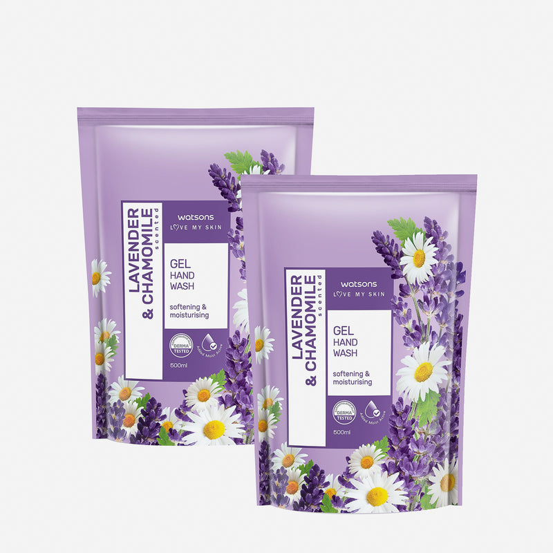 Watsons Buy 1 Take 1 Lavender & Chamomile Scented Gel Hand Wash 500ml