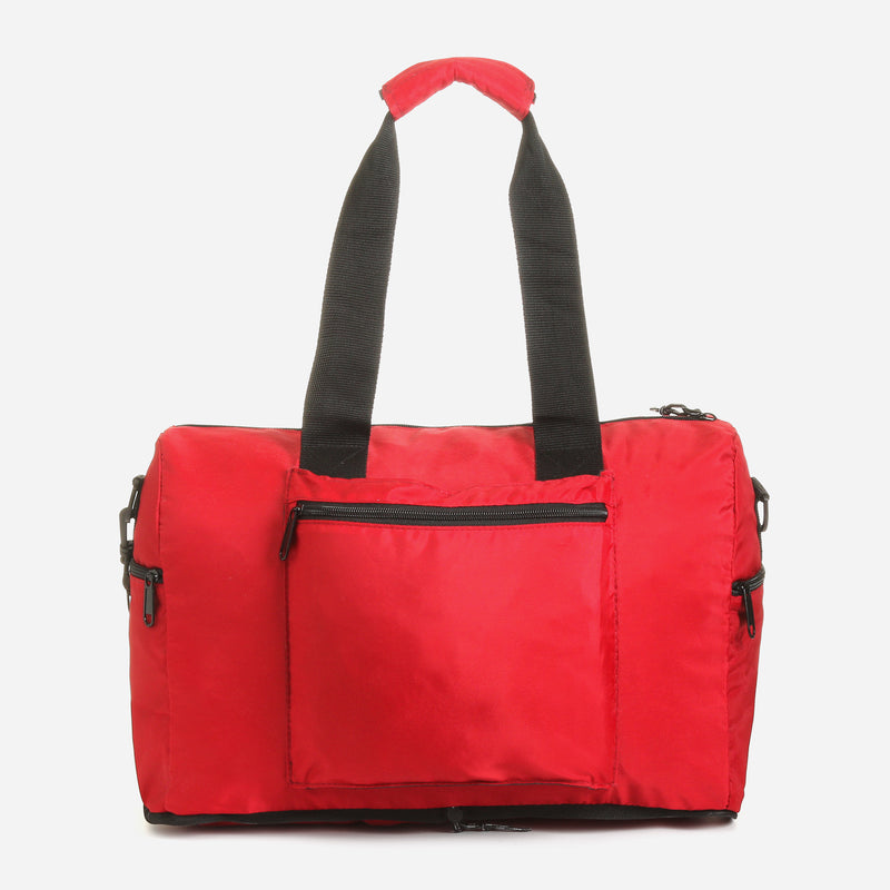 Travel Basic WDB 2-in-1 Wheeled Duffel Bag in Red