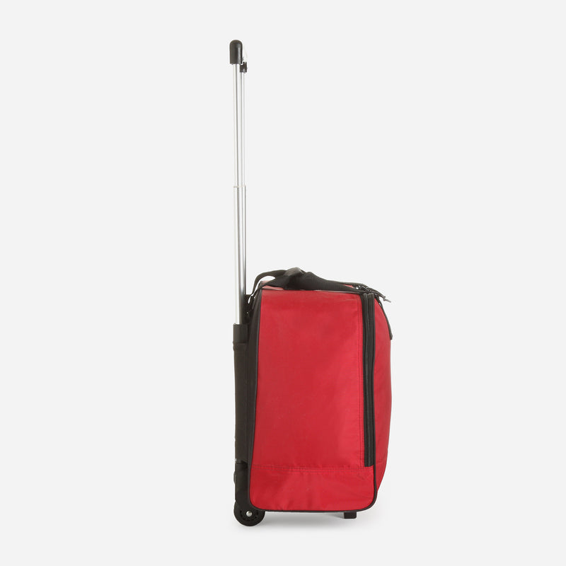 Travel Basic WDB 2-in-1 Wheeled Duffel Bag in Red