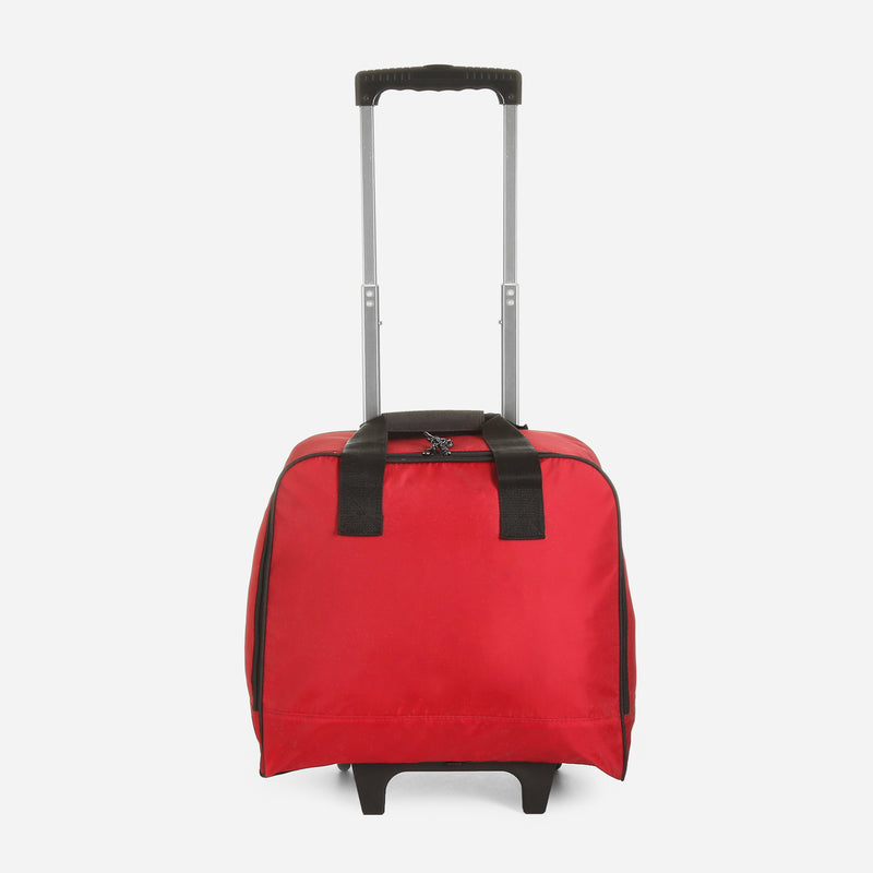 Travel Basic WDB 2-in-1 Wheeled Duffel Bag in Red