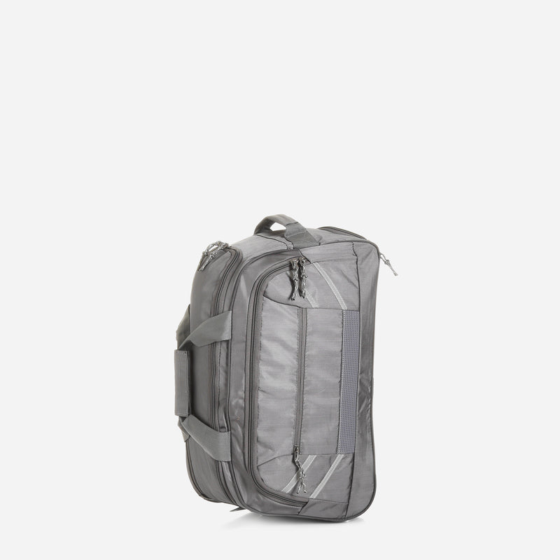 Travel Basic WDB Sport 2-Way Duffel and Trolley Bag in Gray