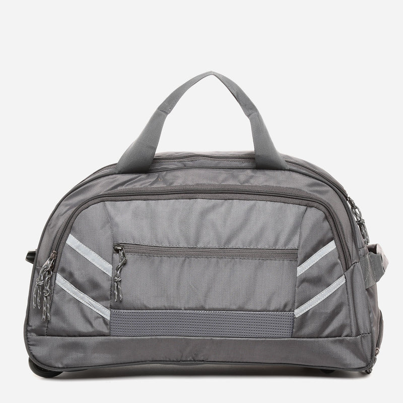 Travel Basic WDB Sport 2-Way Duffel and Trolley Bag in Gray