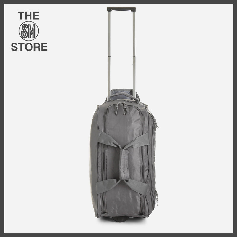 Travel Basic WDB Sport 2-Way Duffel and Trolley Bag in Gray