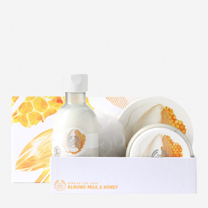 The Body Shop Almond Milk & Honey Premium Collection