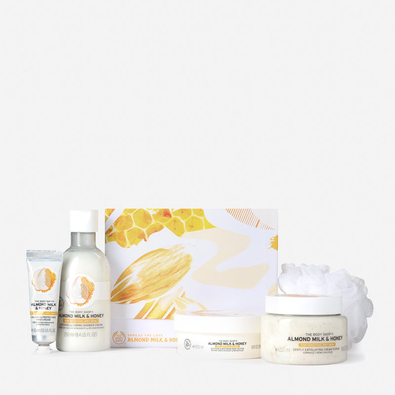 The Body Shop Almond Milk & Honey Premium Collection