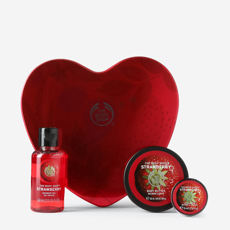 The Body Shop Strawberry Heart Gift Set