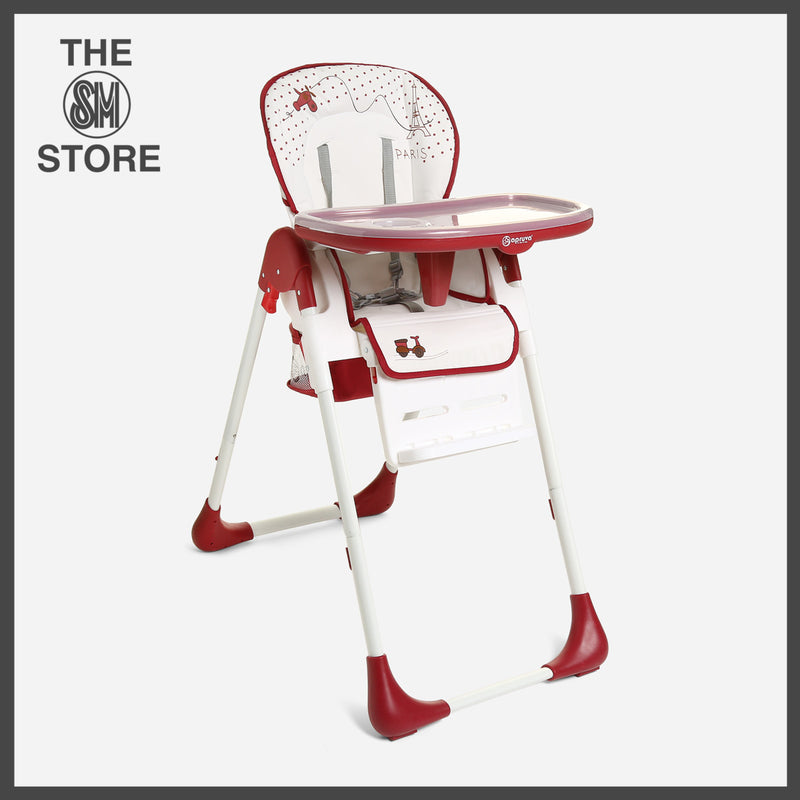 Apruva Deluxe High Chair _ Red