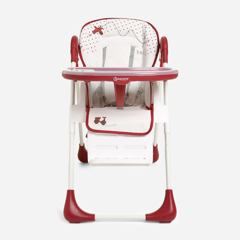 Apruva Deluxe High Chair _ Red