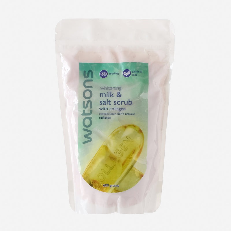 Watsons Collagen Whitening Milk and Salt Scrub 600g