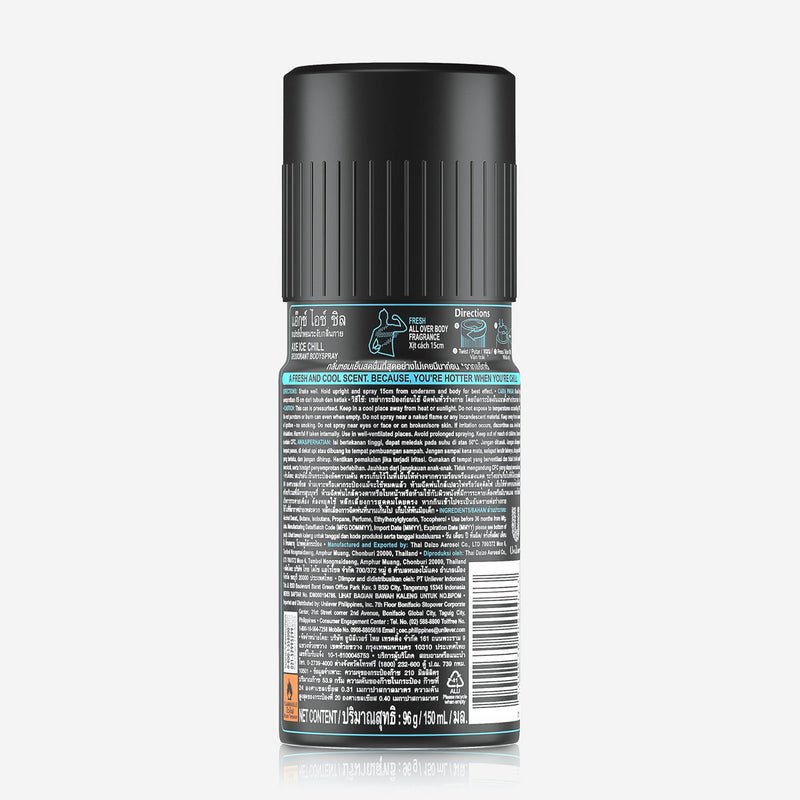 Axe Body Spray Ice Chill 150ml