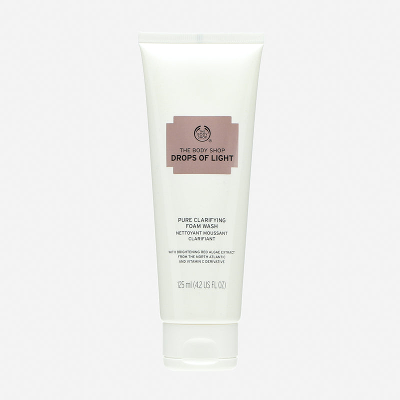 The Body Shop Drops of Light Pure Clarifying Foam Wash 125mL