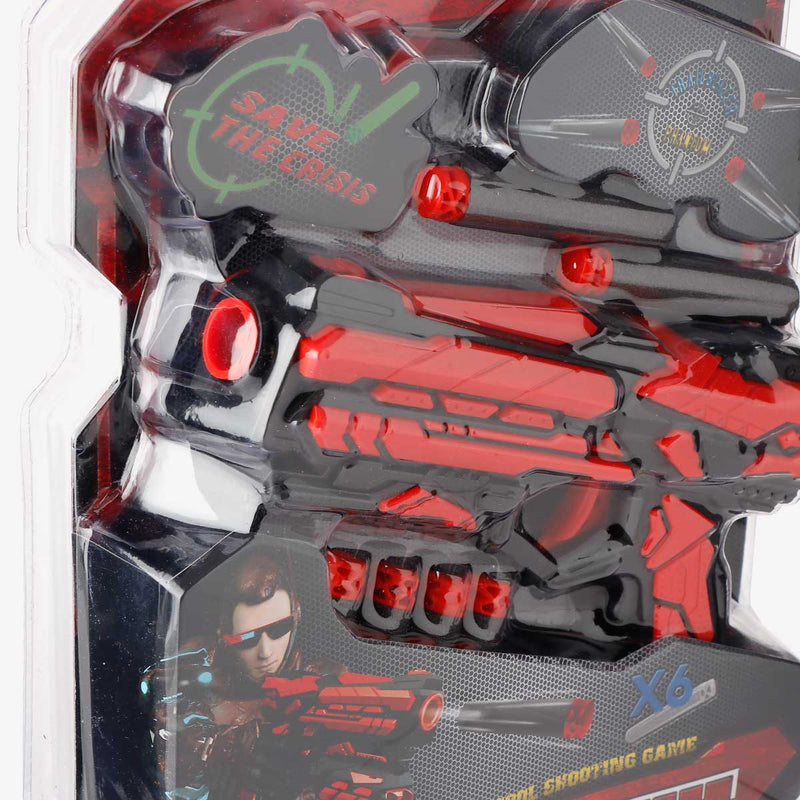 Toy Kingdom Soft Bullet Gun _ Red