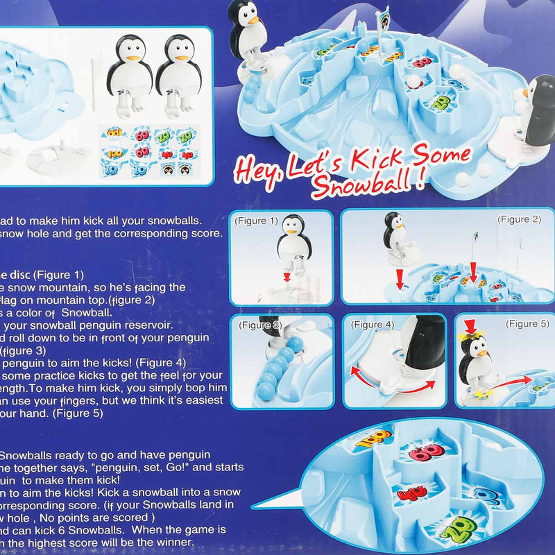 Toy Kingdom Interesting Table Game Series Kicking Snowball Game